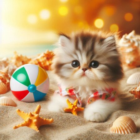 ai Persian kitten